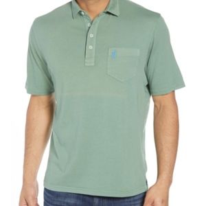 JOHNNIE-O Classic Fit Green Polo